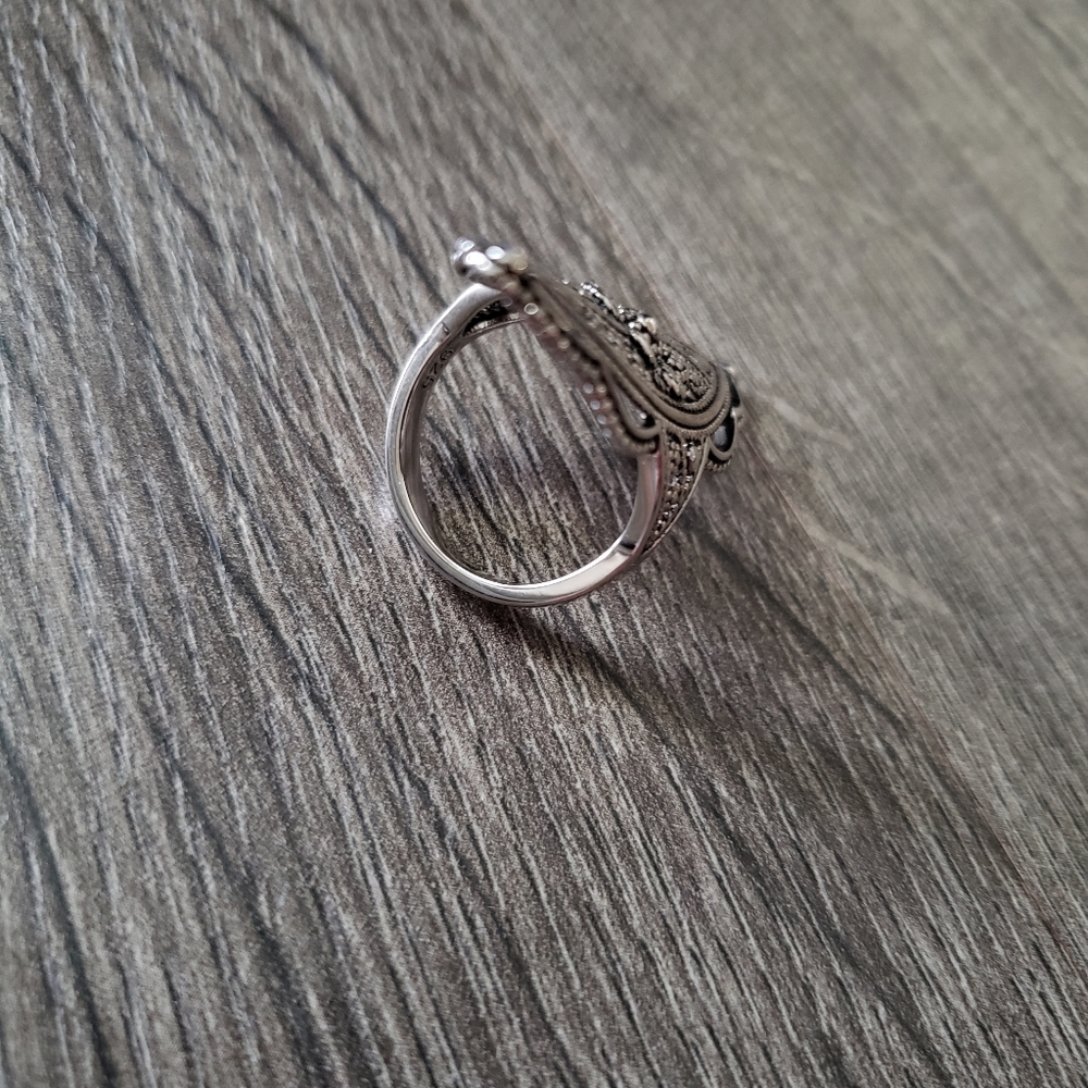 925 solid silver ring - Picture 4 of 4